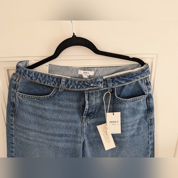 New Mom jeans mid rise Straight-Leg - Picture 9 of 12